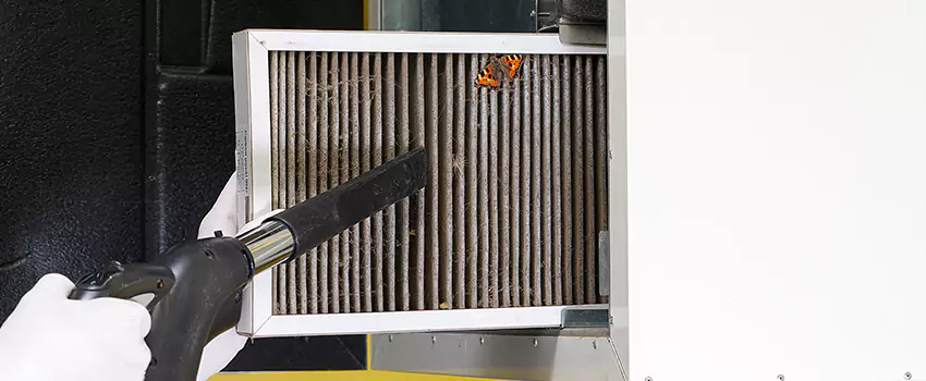 Clogged Air Duct Cleaning Process in Sudley, VA