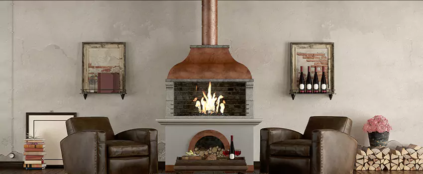 Thelin Hearth Products Providence Pellet Insert Fireplace Installation in Sudley, VA