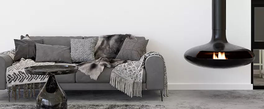 Circular Hanging Fireplace Installation Services in Sudley, VA