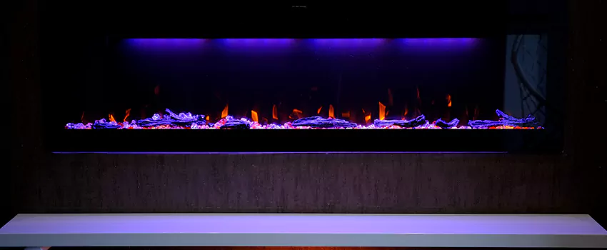 Dynamic Flame Color Fireplace Installation in Sudley, VA