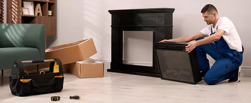 Old Rusted Metal Fireplace Repair And Replacement in Sudley, VA